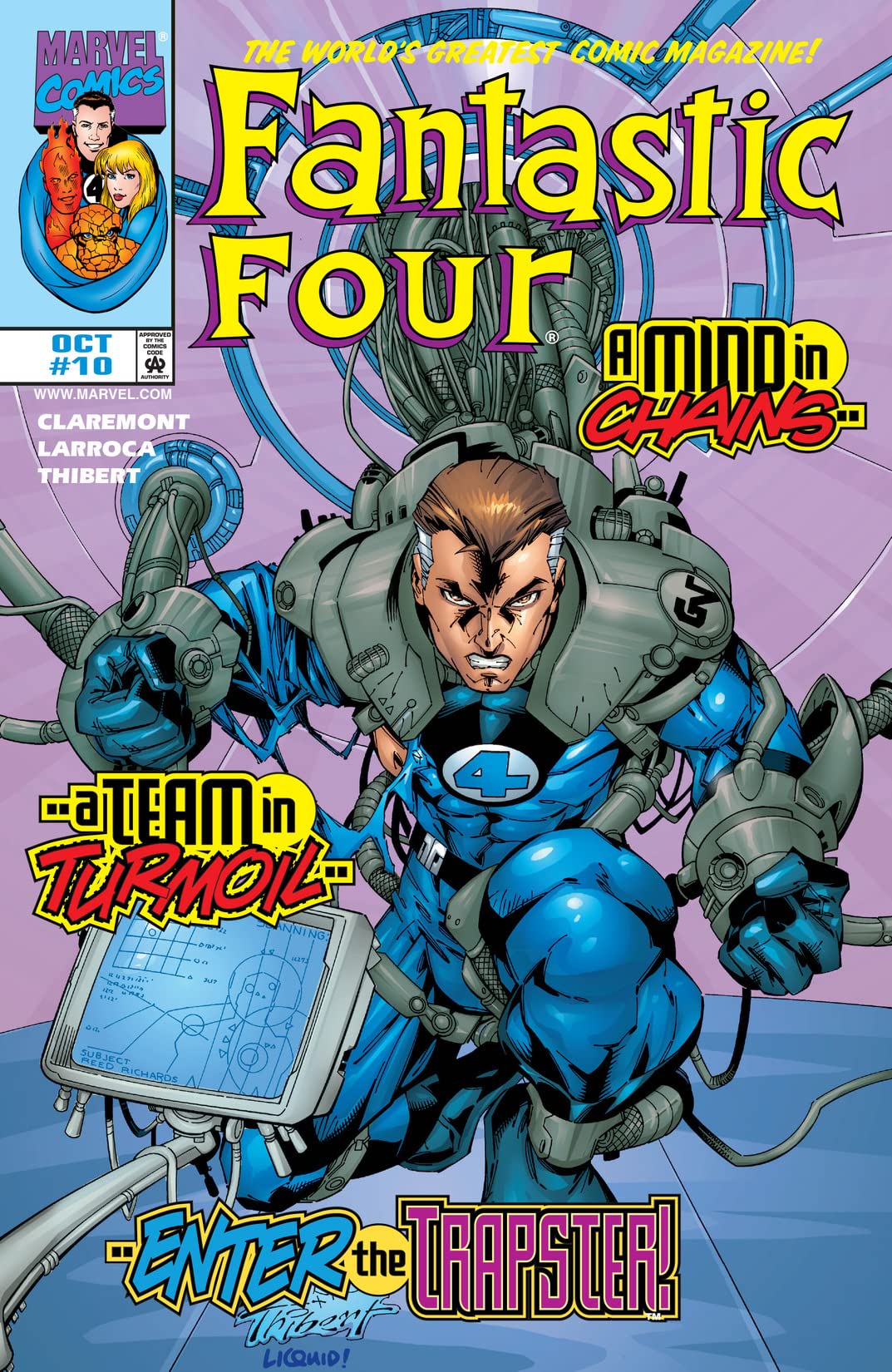 Fantastic Four #10 cover