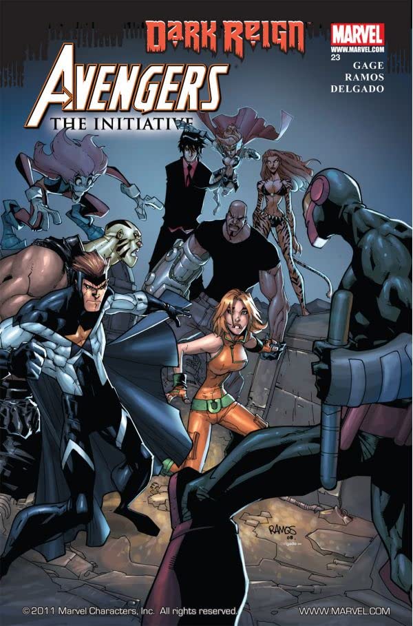 Avengers: The Initiative #23 cover