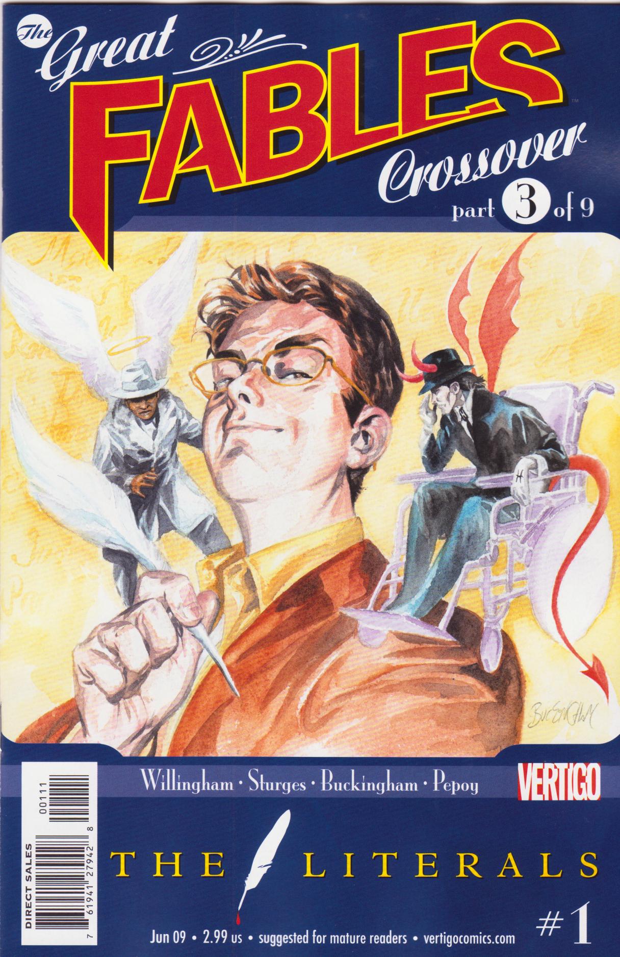 The Literals #1 cover