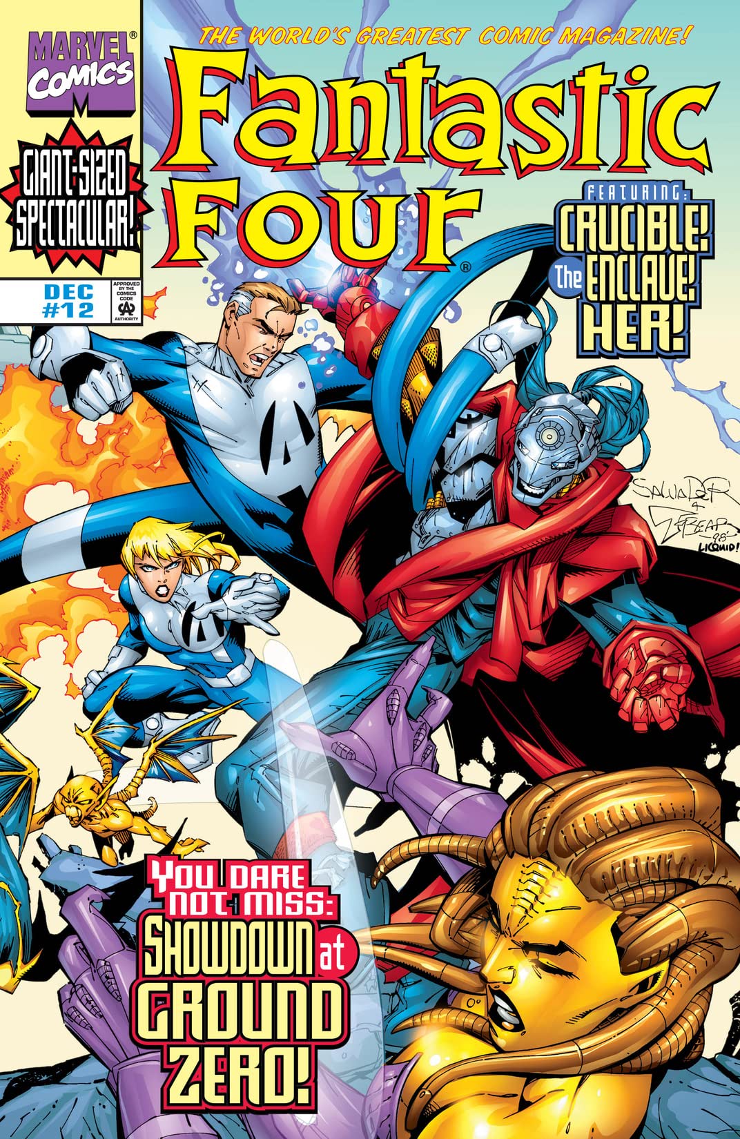 Fantastic Four #12 cover
