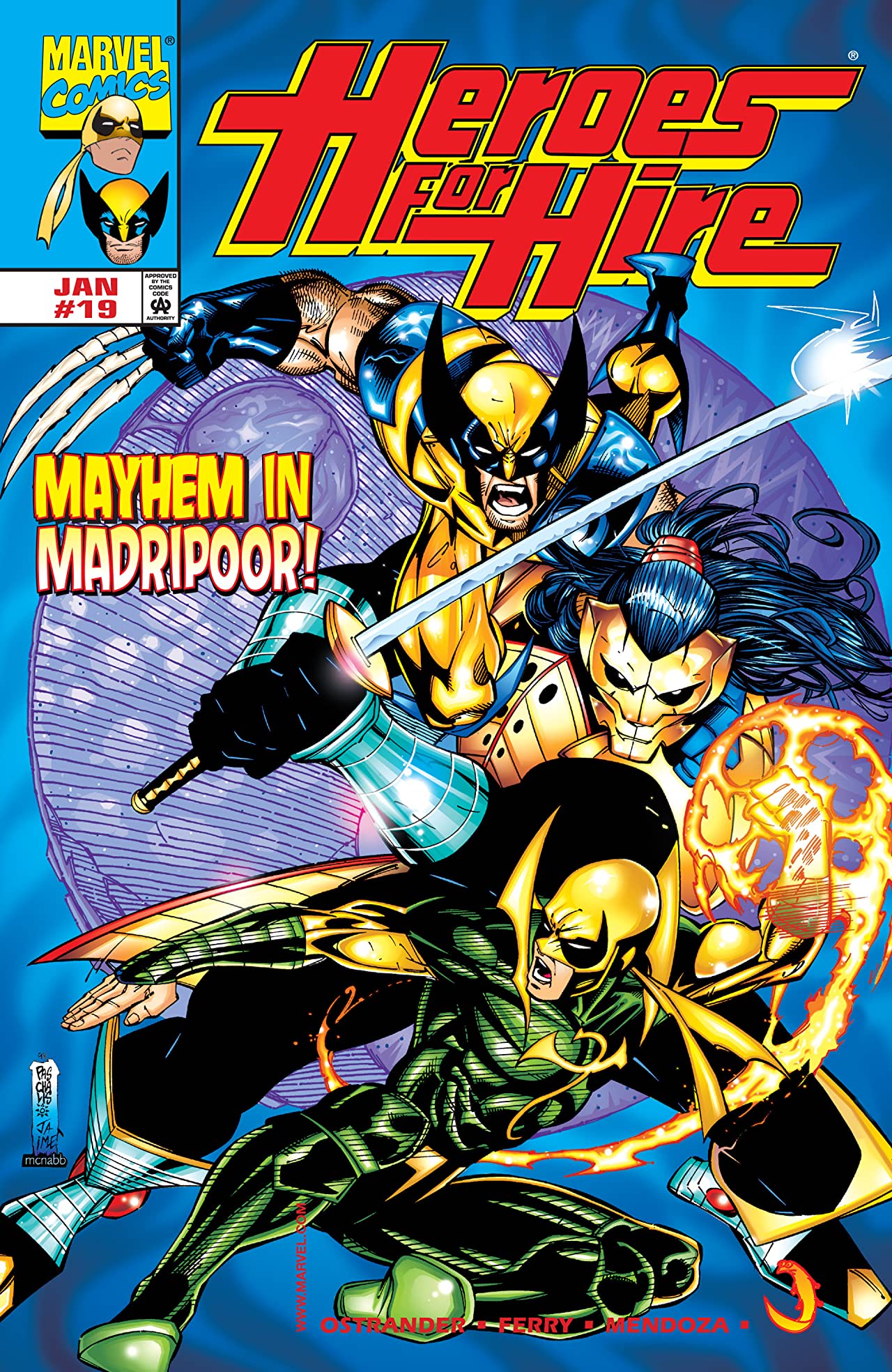Heroes for Hire #19