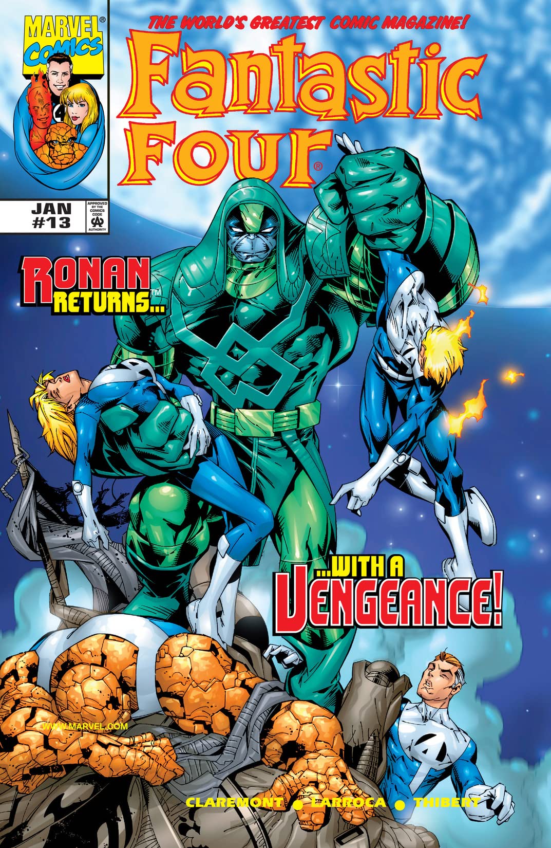 Fantastic Four #13 cover