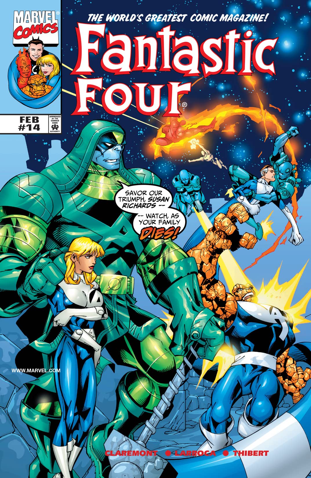 Fantastic Four #14 cover