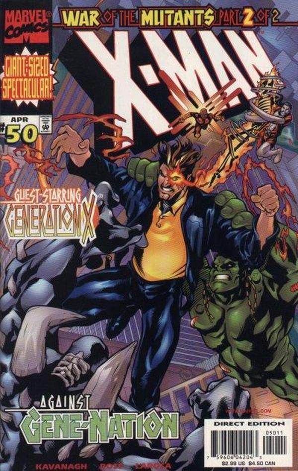 X-Man #50 cover