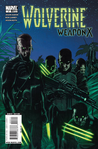 Wolverine Weapon X #3 cover