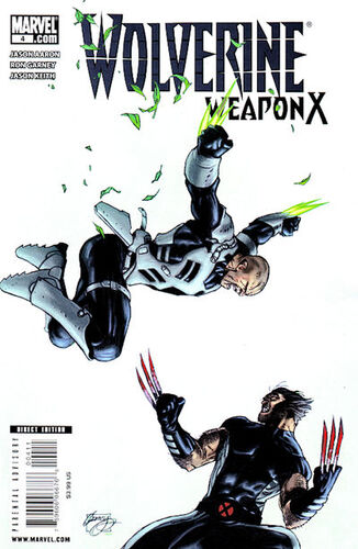Wolverine Weapon X #4 cover