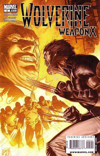 Wolverine Weapon X #5 cover