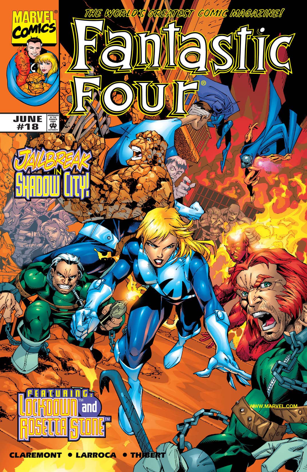 Fantastic Four #18 cover
