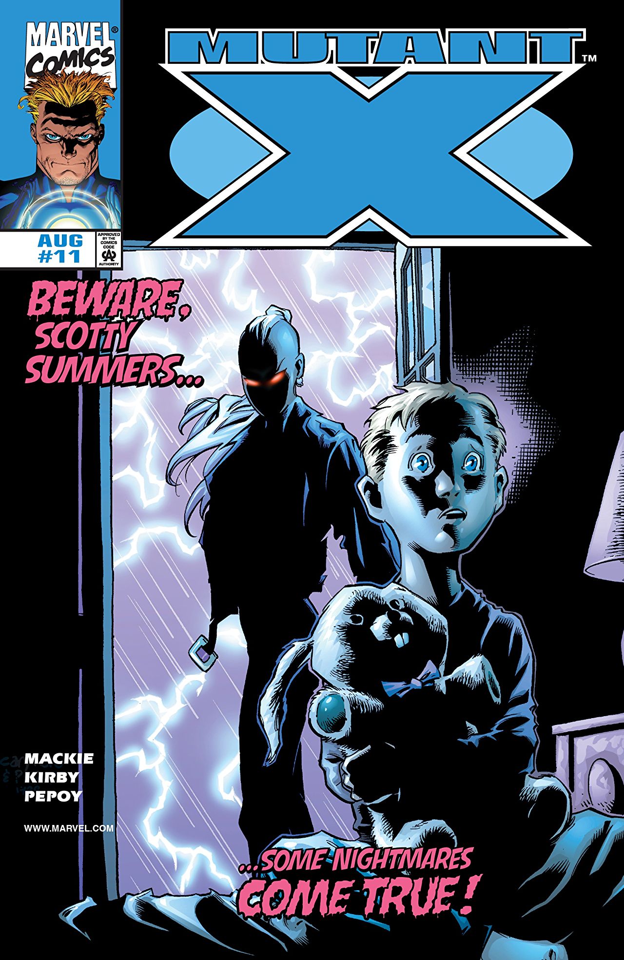 Mutant X #11 cover