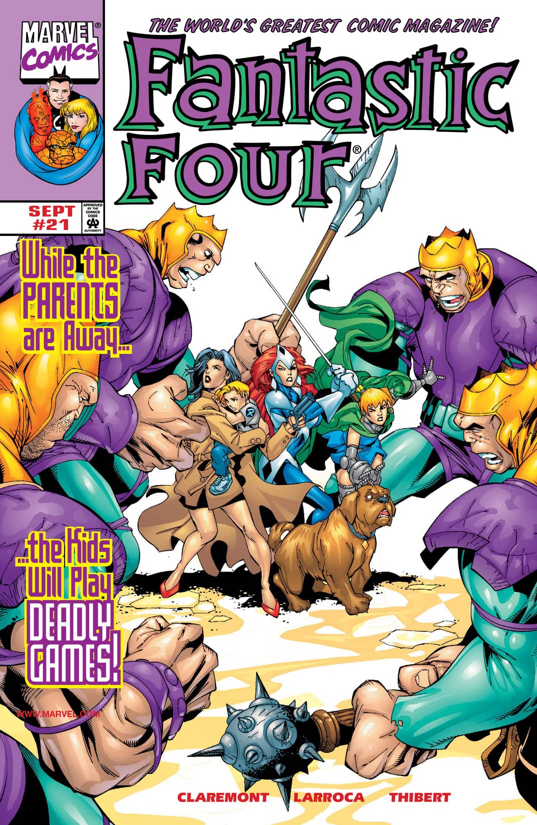 Fantastic Four #21 cover