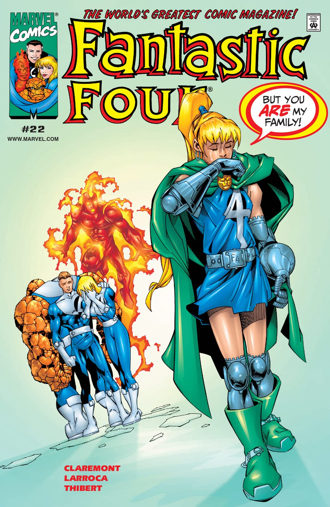 Fantastic Four #22 cover