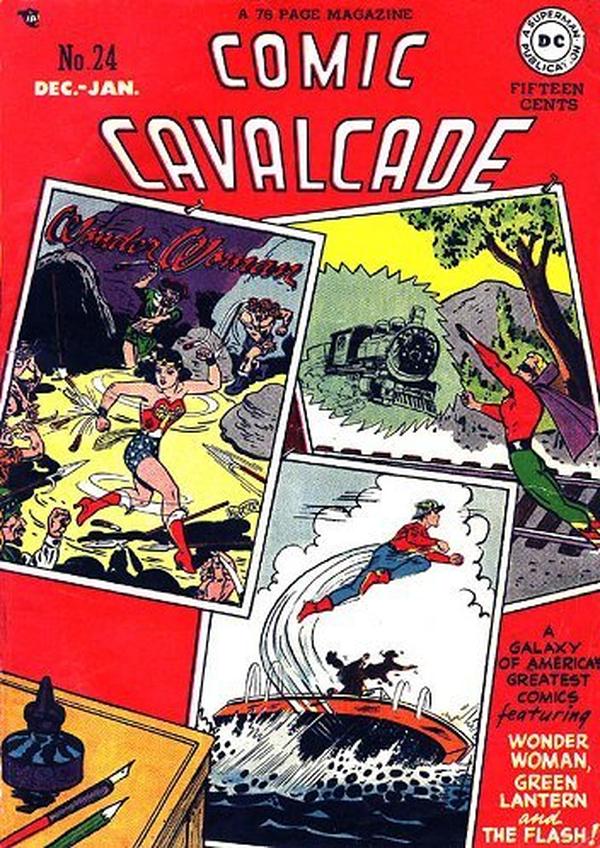 Comic Cavalcade #24 cover