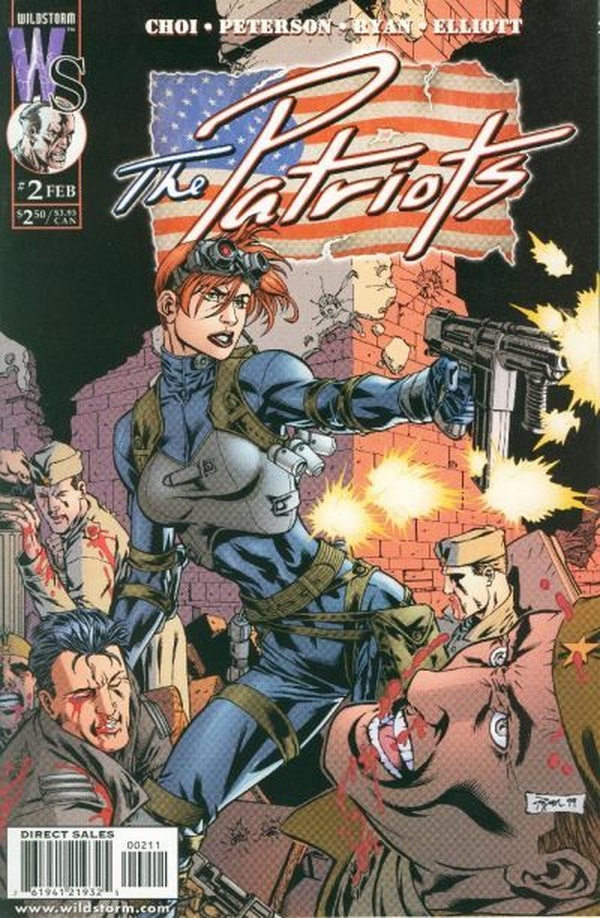 The Patriots #2 cover
