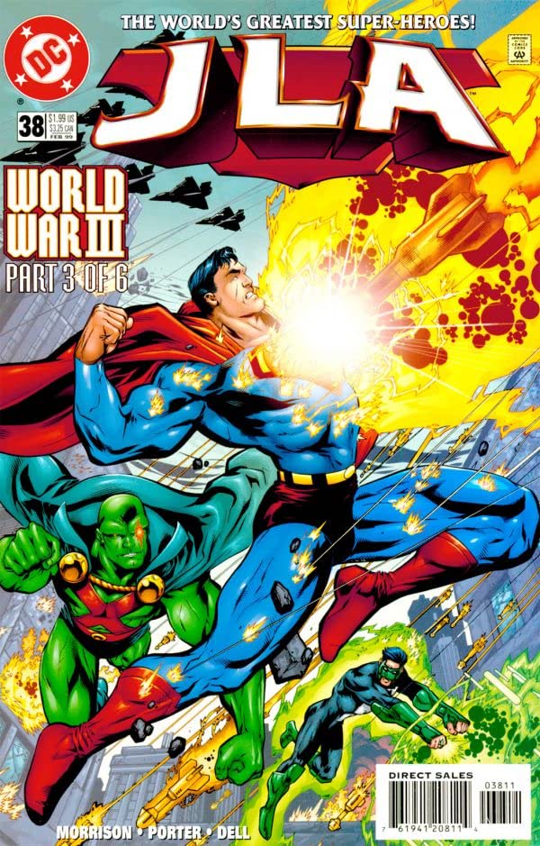 JLA #38 cover