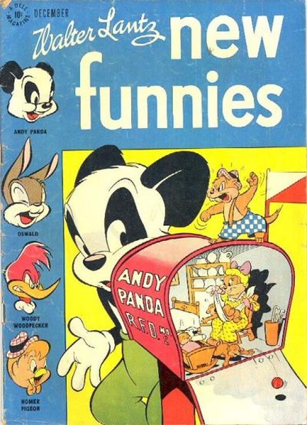 Walter Lantz New Funnies #130 cover