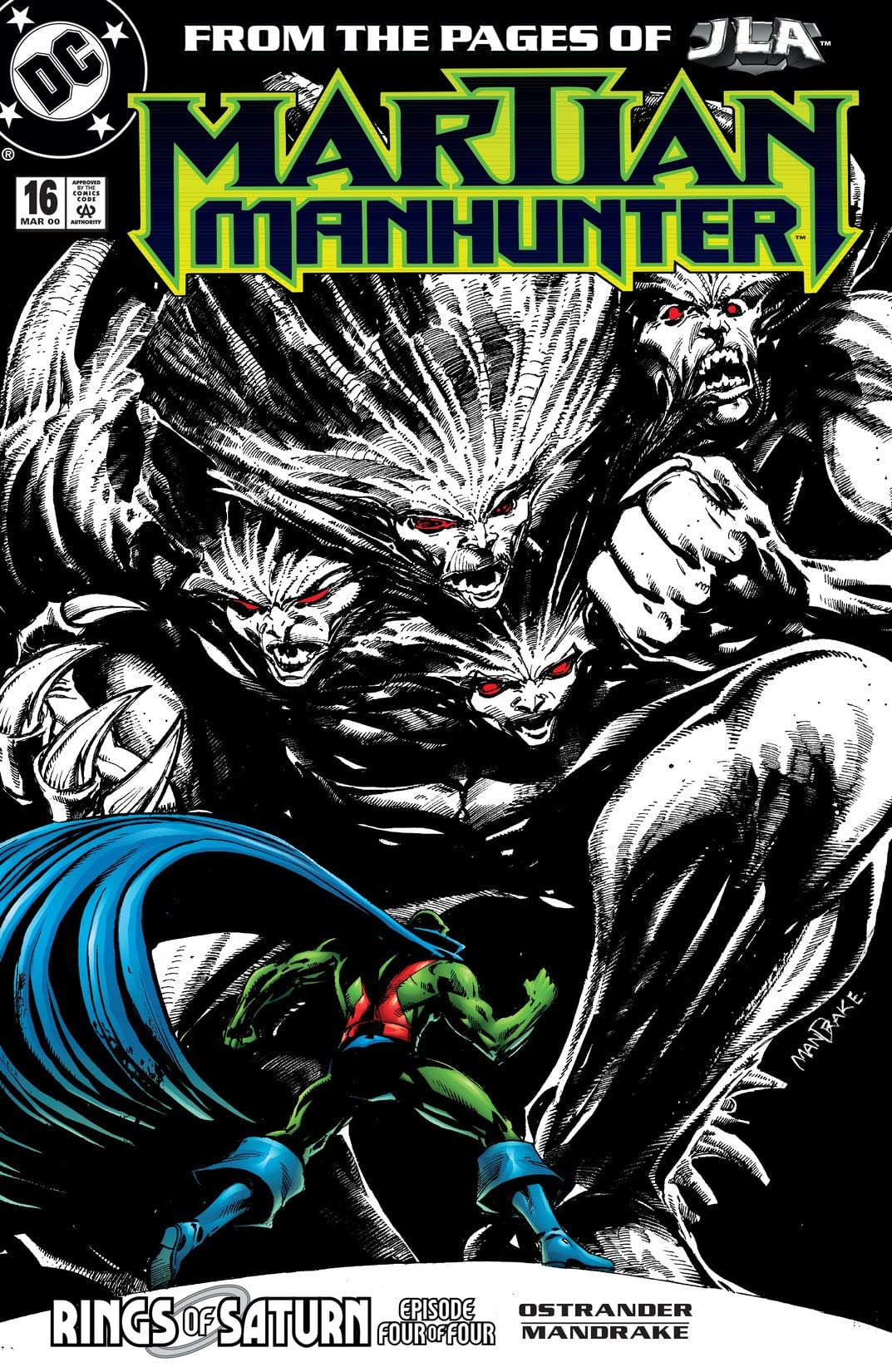 Martian Manhunter #16 cover