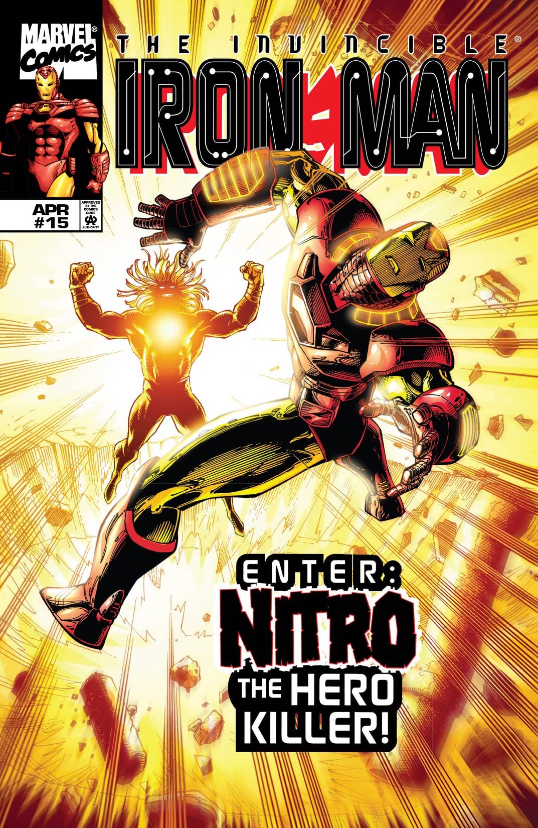 Iron Man #15 cover