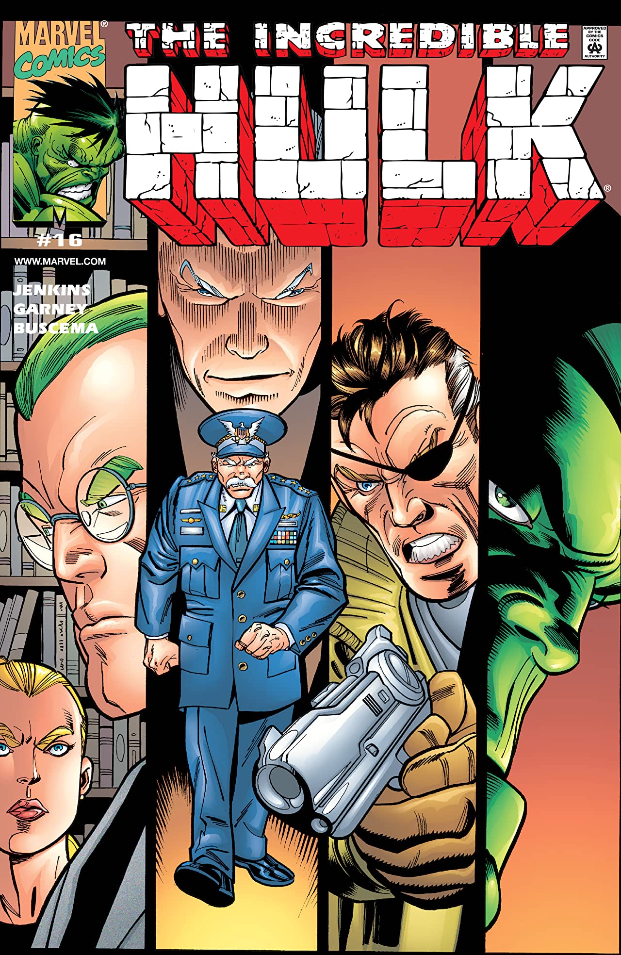 Incredible Hulk #16 cover