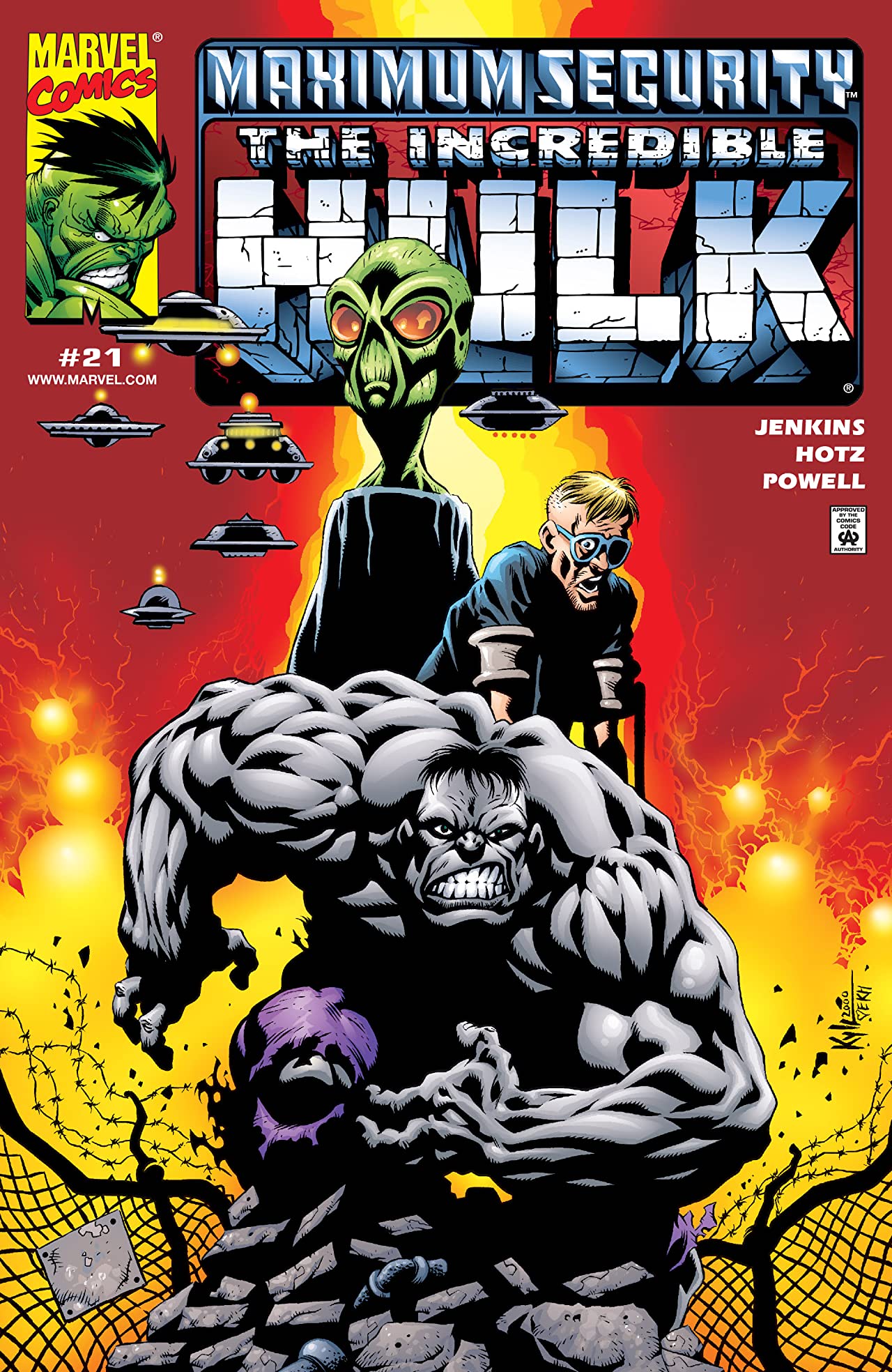 Incredible Hulk #21 cover