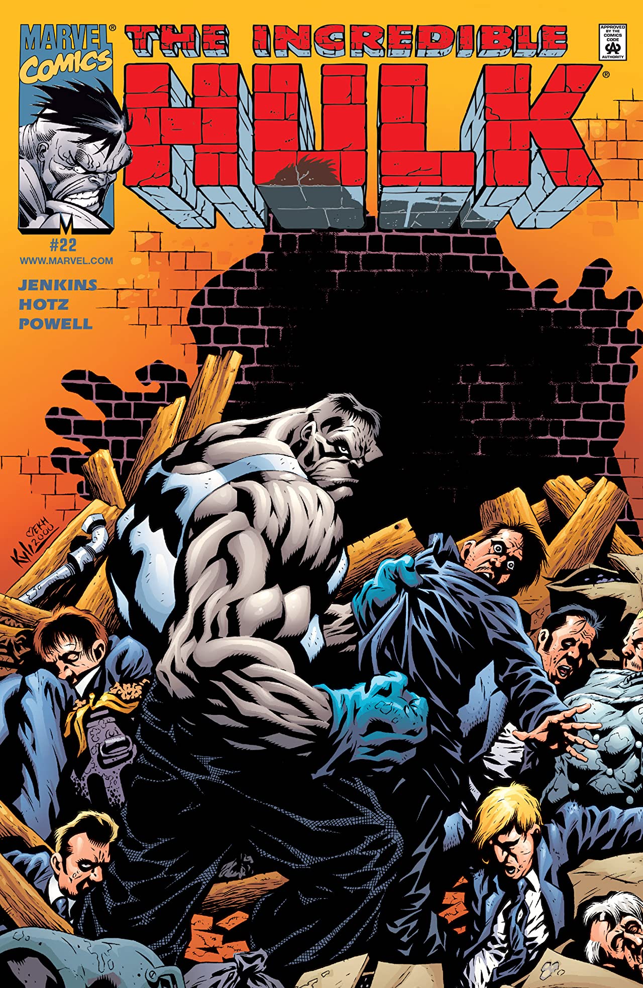 Incredible Hulk #22 cover