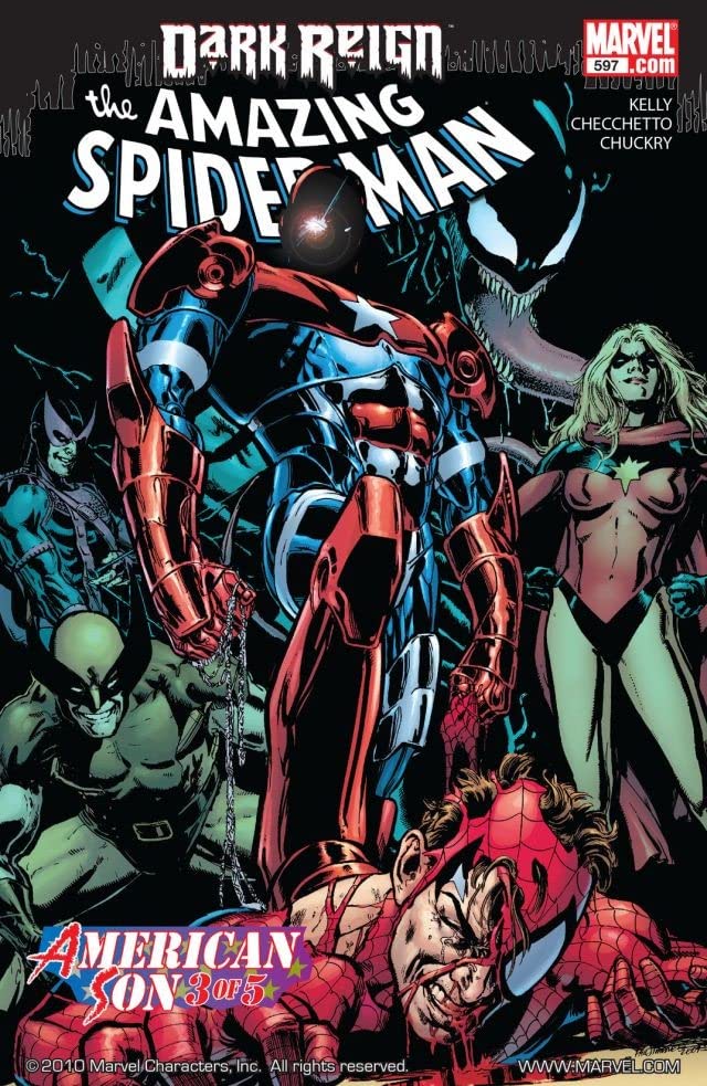 The Amazing Spider-Man #597 cover