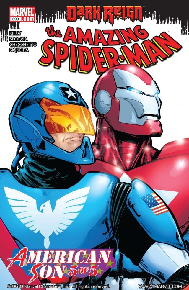 The Amazing Spider-Man #599 cover
