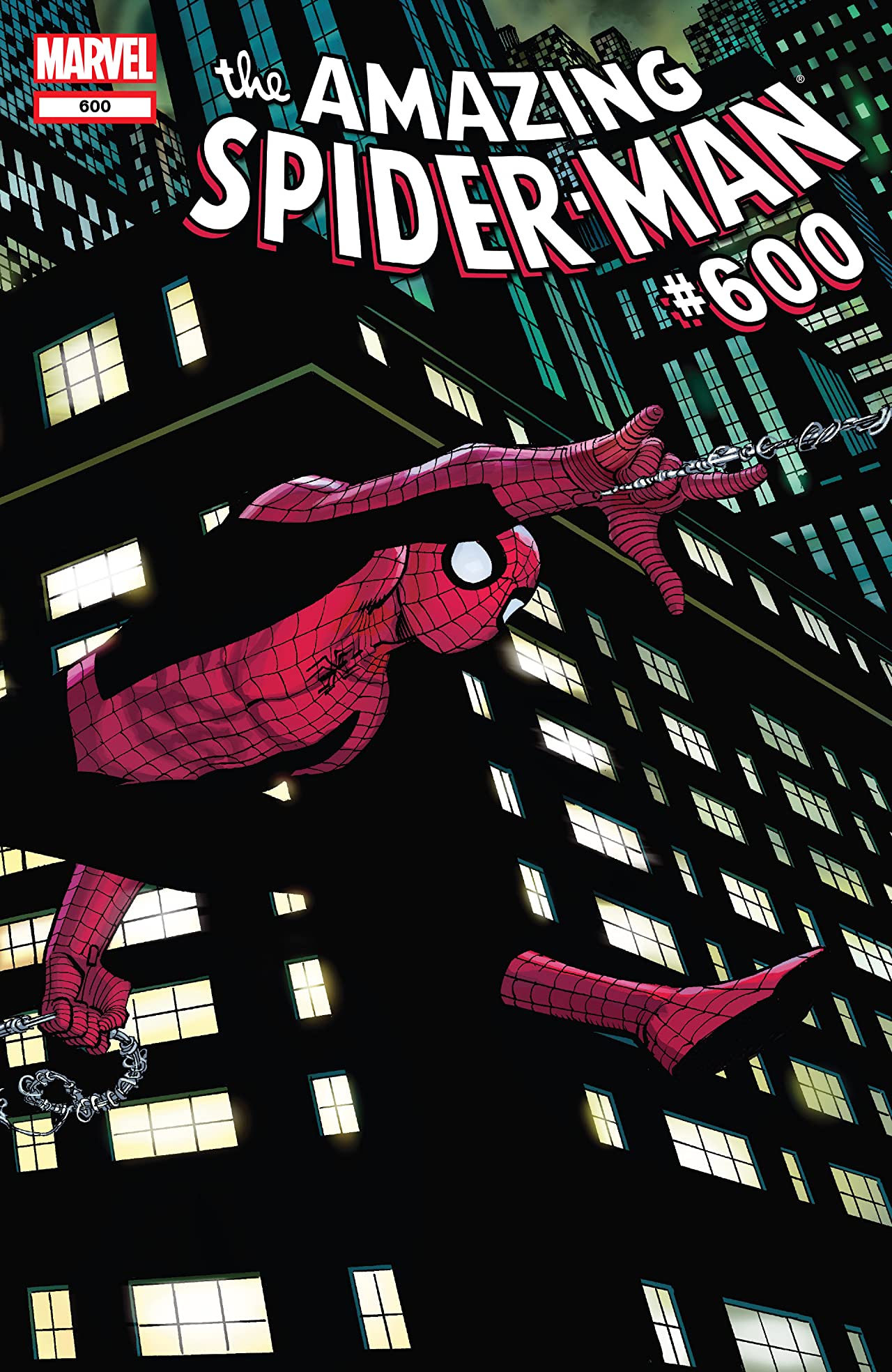 The Amazing Spider-Man #600 cover