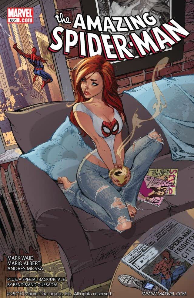 The Amazing Spider-Man #601 cover