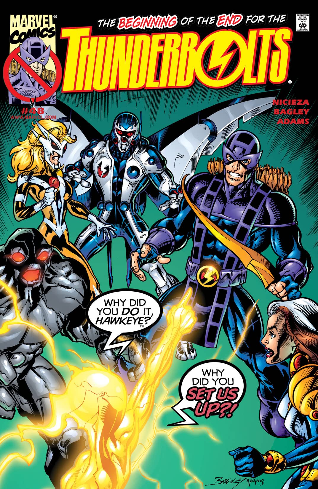 Thunderbolts #48 cover
