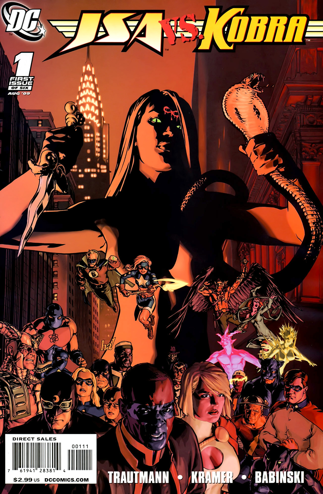 JSA vs. Kobra #1