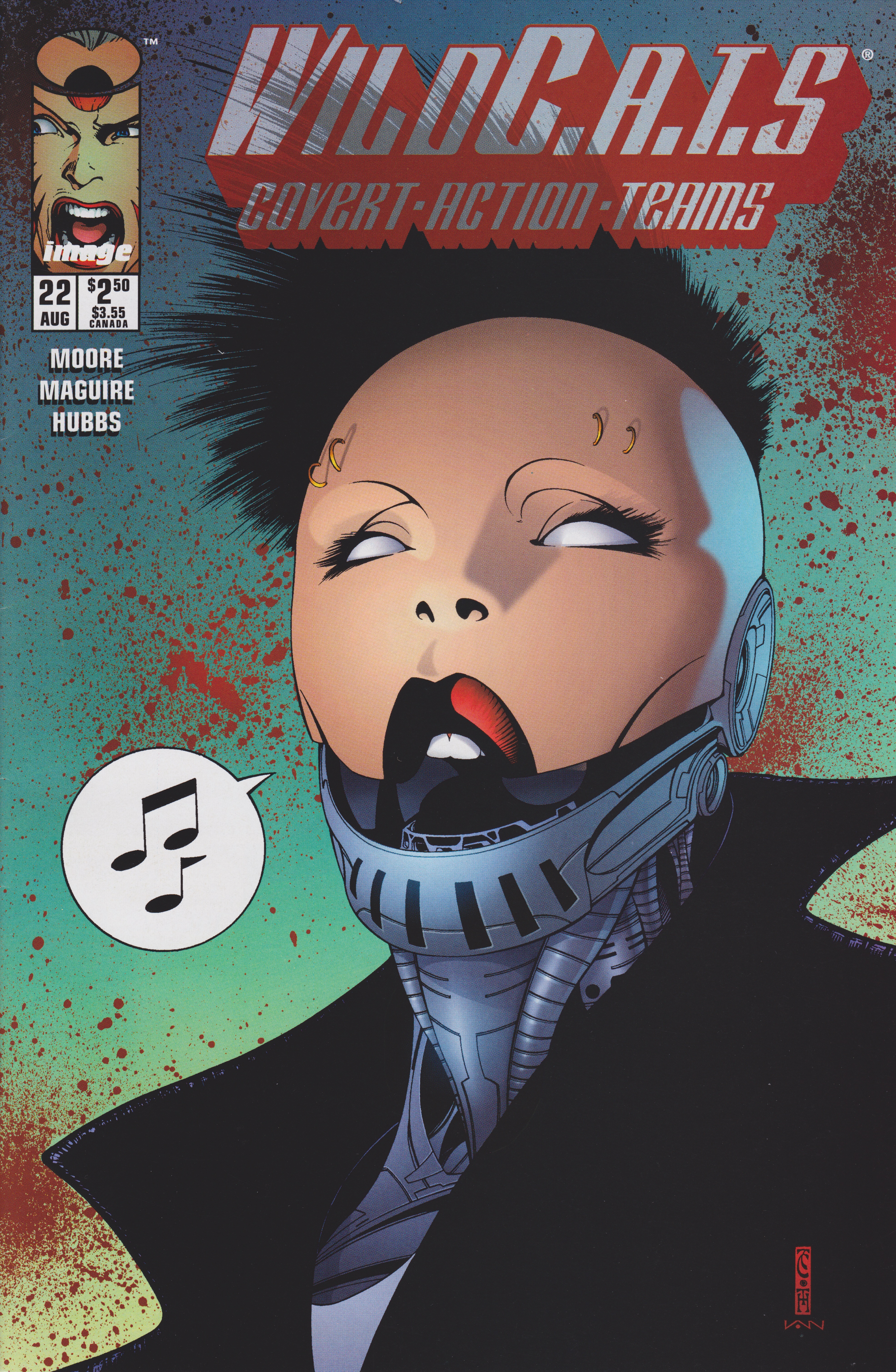 WildC.A.T.s #22 cover