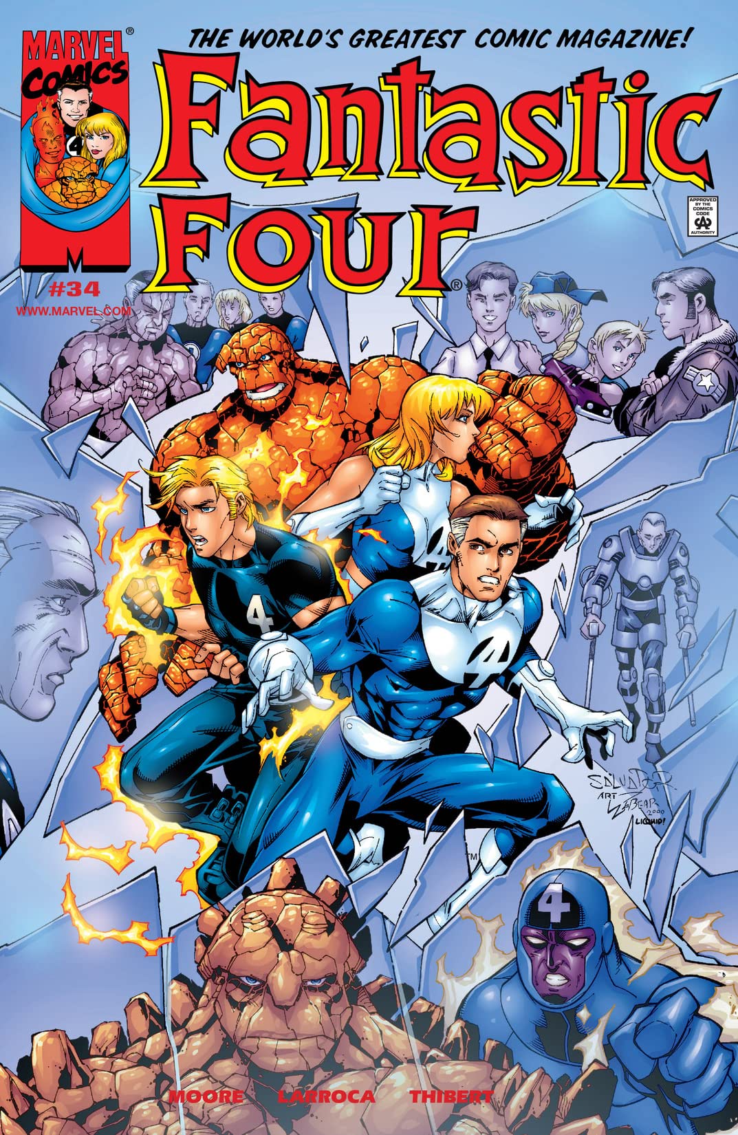 Fantastic Four #34 cover