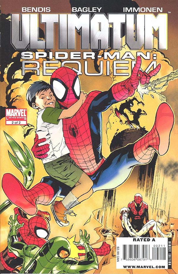 Ultimatum: Spider-Man Requiem #2 cover