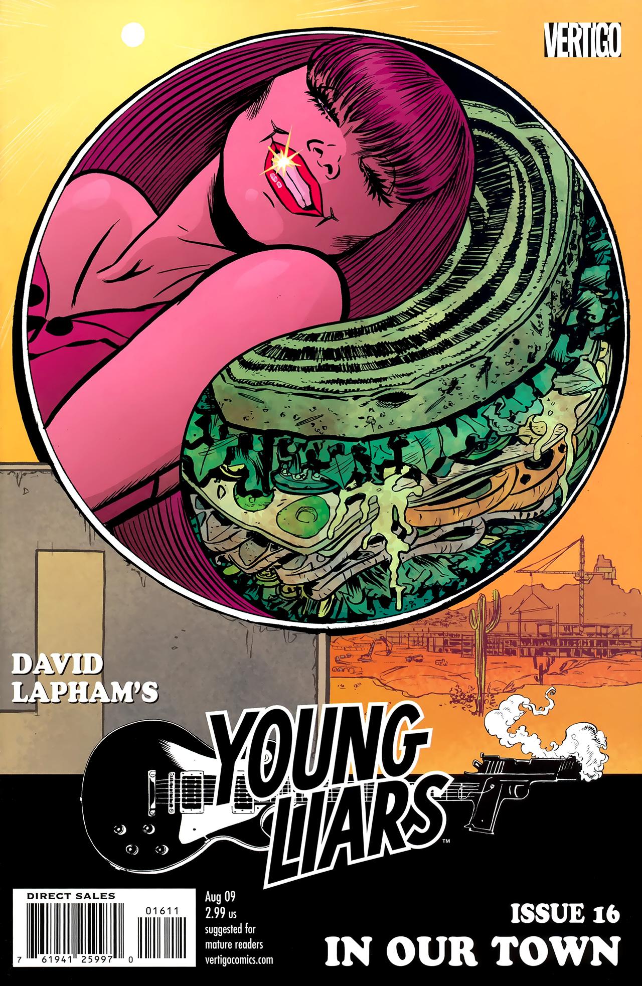 Young Liars #16 cover
