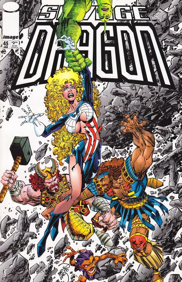 Savage Dragon #45 cover