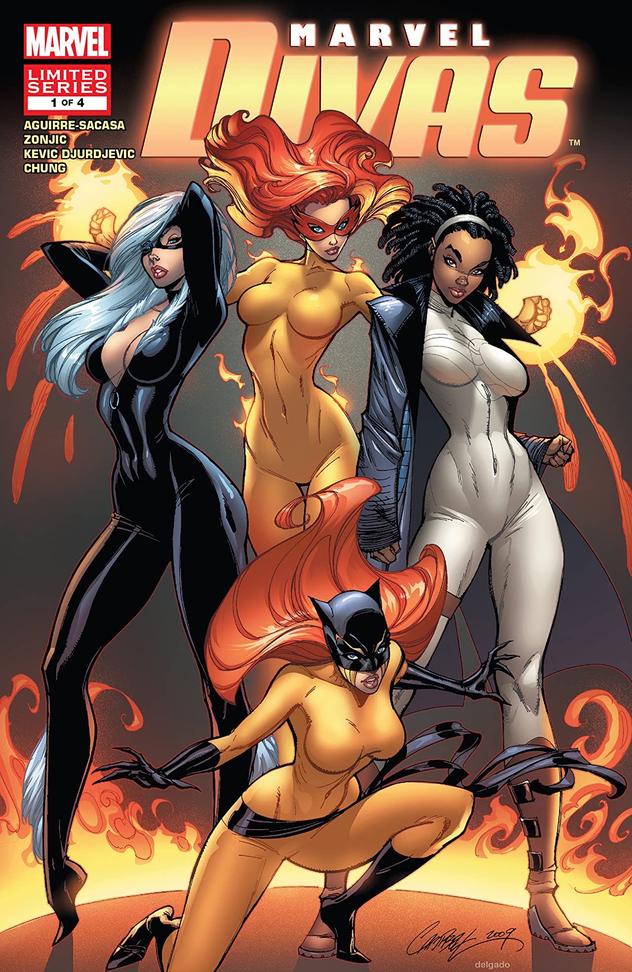Marvel Divas #1 cover