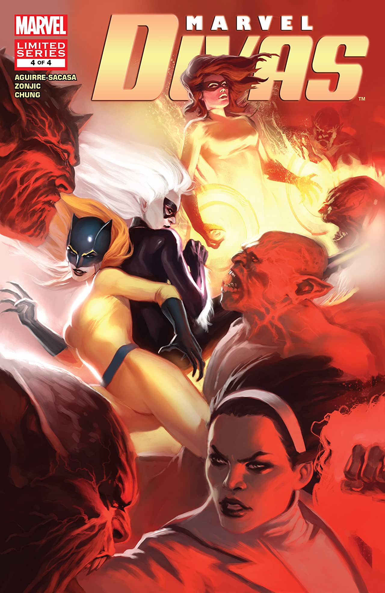 Marvel Divas #4 cover