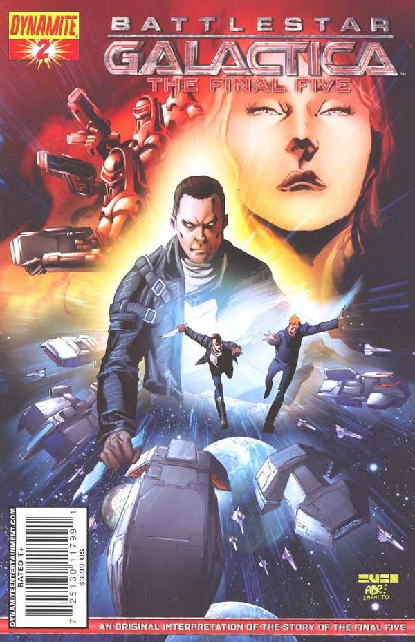 Battlestar Galactica: The Final Five #2 cover