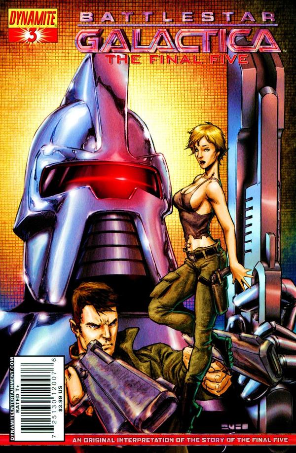 Battlestar Galactica: The Final Five #3 cover