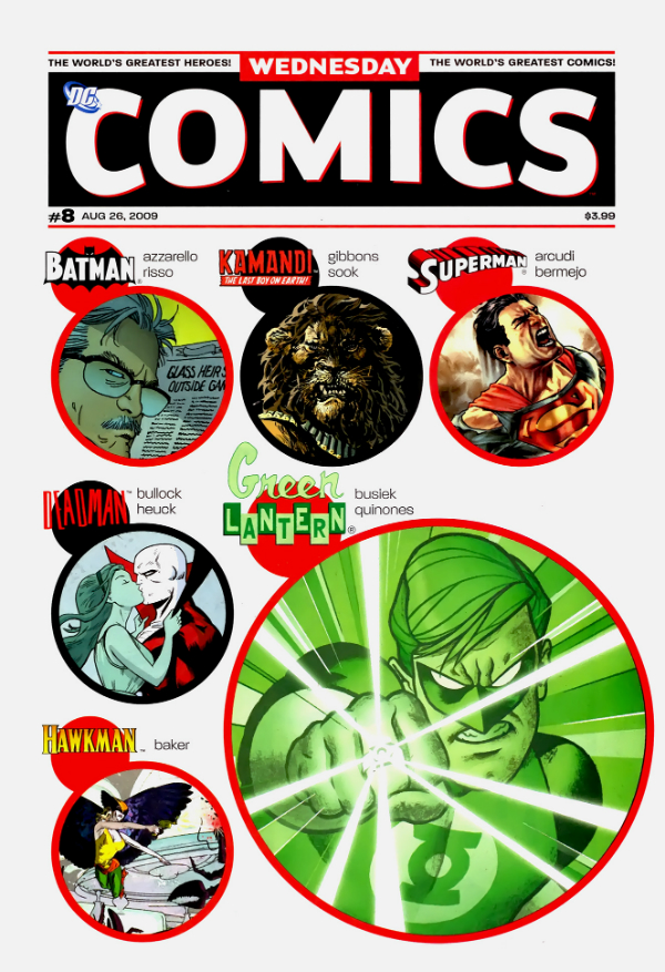 Wednesday Comics #8 cover