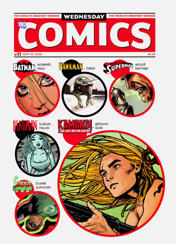 Wednesday Comics #11 cover