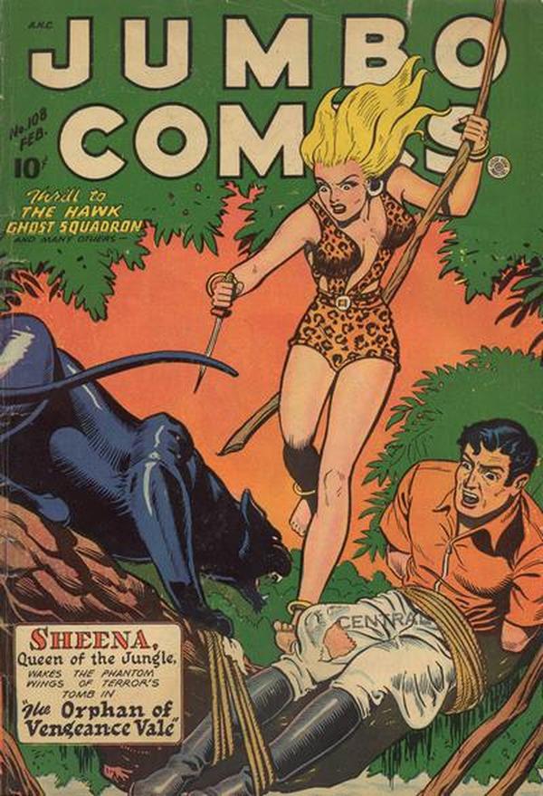 Jumbo Comics #108 cover
