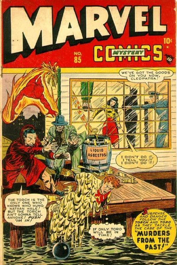 Marvel Mystery Comics #85 cover