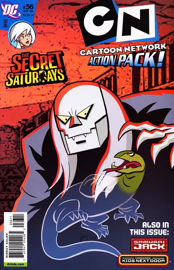Cartoon Network Action Pack #36 cover