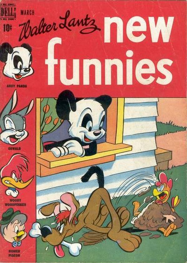Walter Lantz New Funnies #133 cover