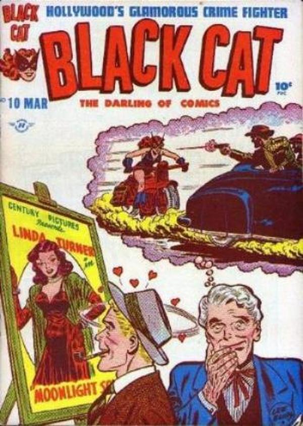 Black Cat Comics #10 cover
