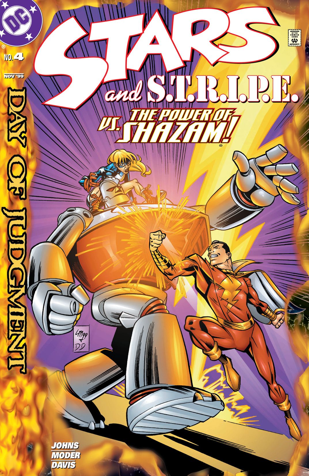 Stars and S.T.R.I.P.E. #4 cover