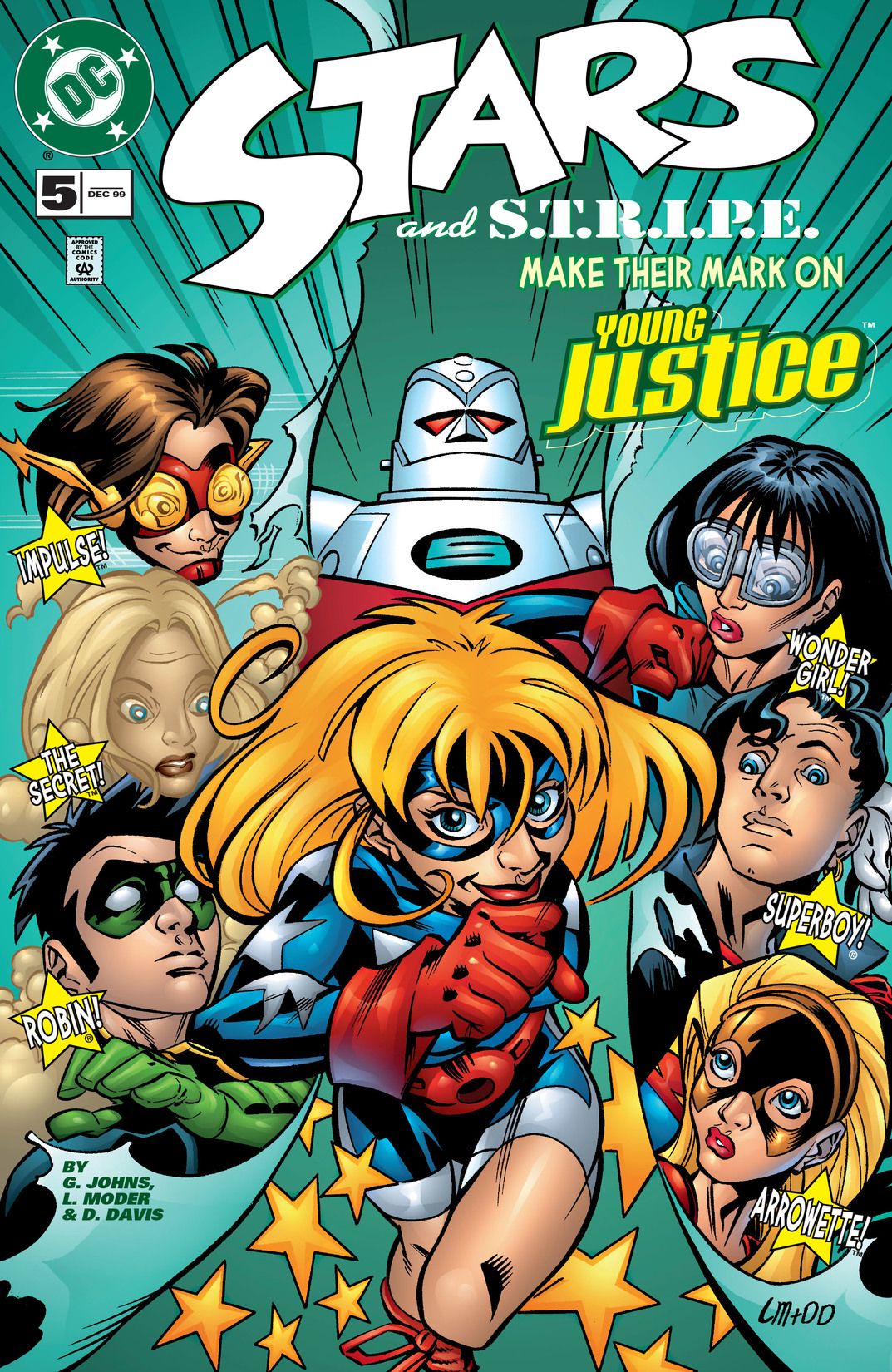 Stars and S.T.R.I.P.E. #5 cover