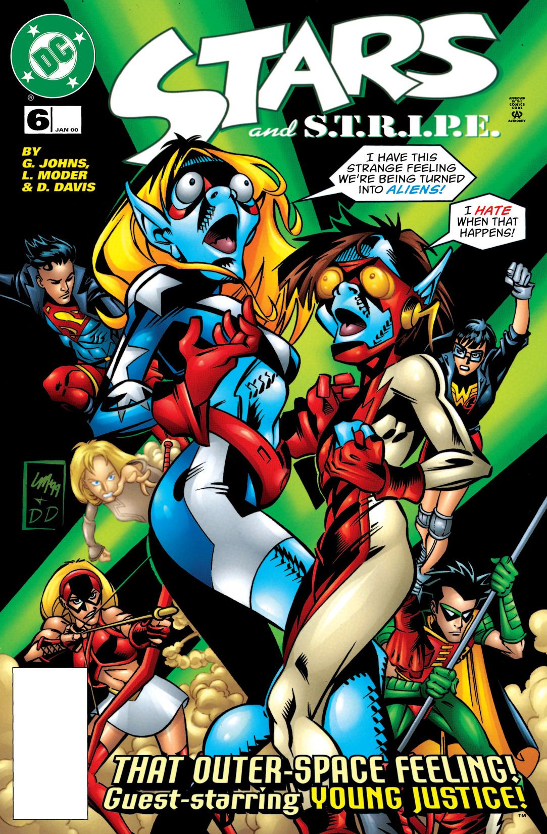 Stars and S.T.R.I.P.E. #6 cover
