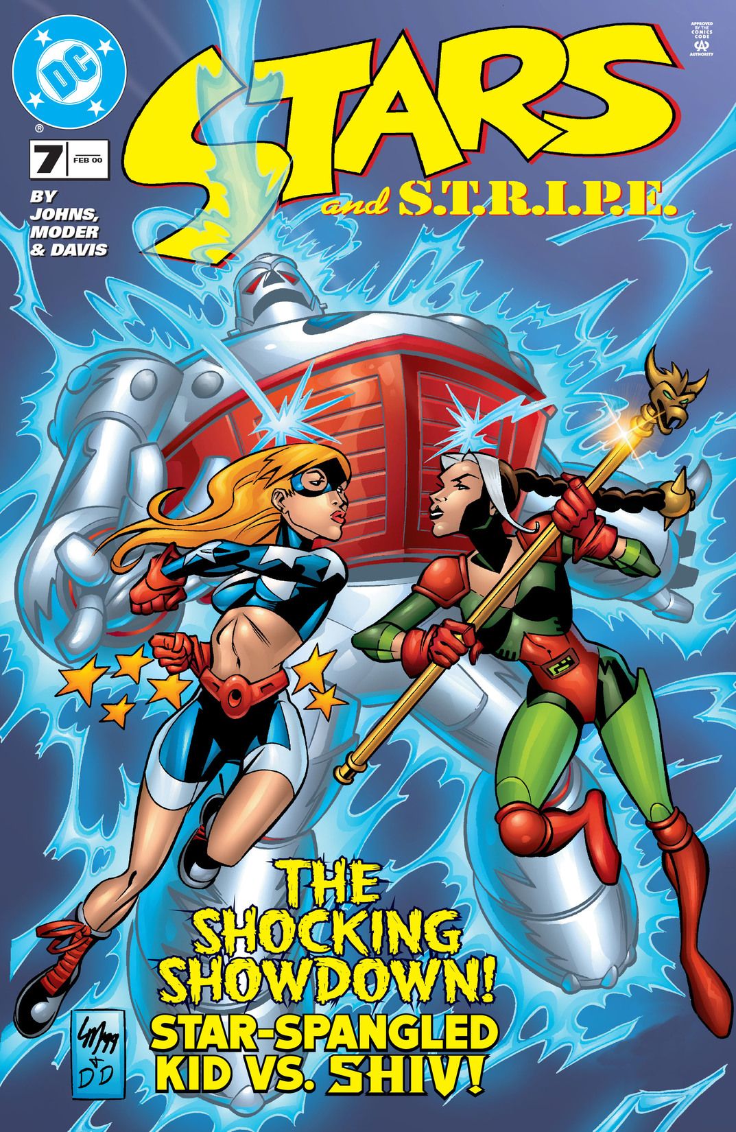 Stars and S.T.R.I.P.E. #7 cover